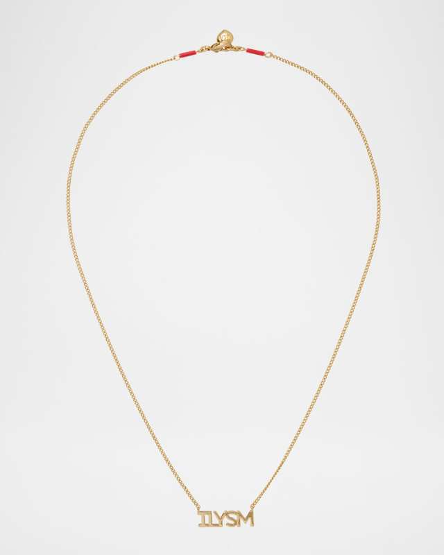 The ILYSM Pendant Necklace